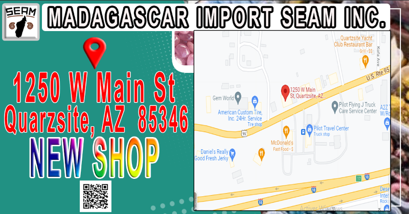 OUR NEW  SHOP IN QUARTZSITE AZ