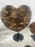 Ammonite heart with stand
