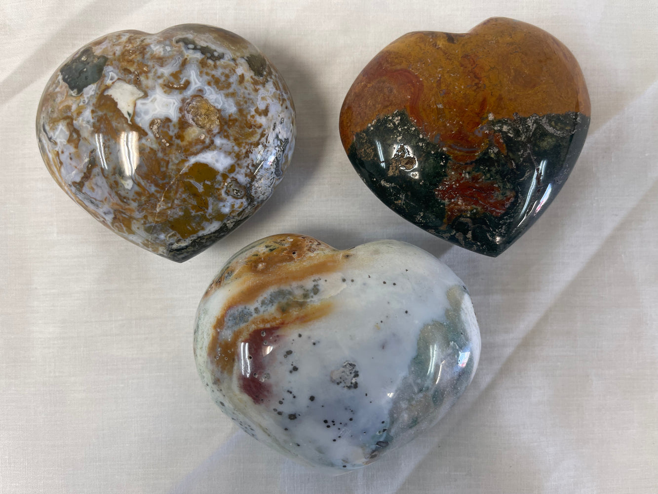 Ocean jasper heart