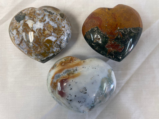 Ocean jasper heart